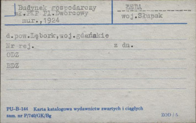 budynek gospodarczy, skan 1