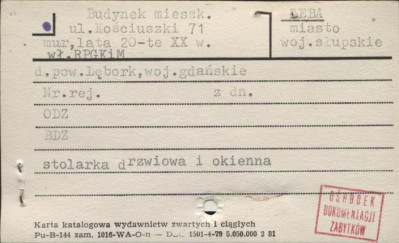 budynek mieszkalny, skan 1
