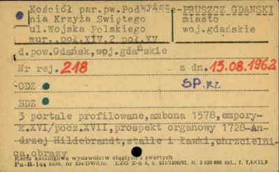 kościół par. pw. Podwyższenia Krzyża Świętego, skan 1