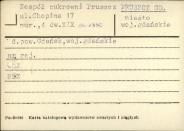 zespół cukrowni Pruszcz, skan 1