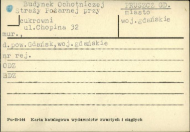 budynek ochotniczej straży pożarnej, skan 1