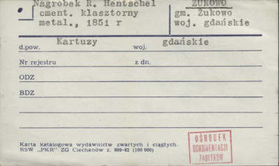nagrobek R. Hentschel, cment. kalsztorny, skan 1