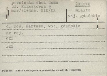 piwniczka obok domu, skan 1