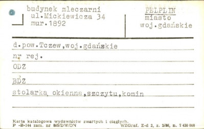 budynek mleczarni, skan 1