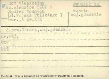dom mieszkalny ob. siedziba TZUP i spółek wodnych, skan 1