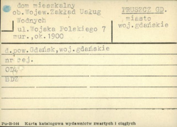 dom mieszkalny ob. wojew. zakład usług wodnych, skan 1