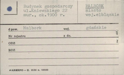 budynek gospodarczy, skan 1