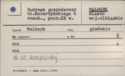 budynek gospodarczy, skan 1