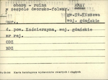 obora - ruina, skan 1