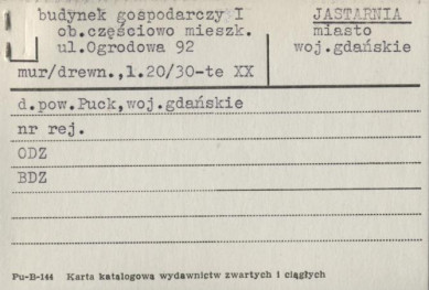 budynek gospodarczy I, ob. częściowo mieszk., skan 1