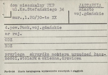dom mieszkalny PKP, skan 1