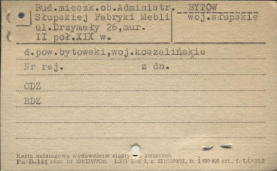 bud. mieszk., ob. Administr. Słupskiej Fabryki Mebli, skan 1