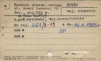 budynek mieszkalno-usługowy, skan 1