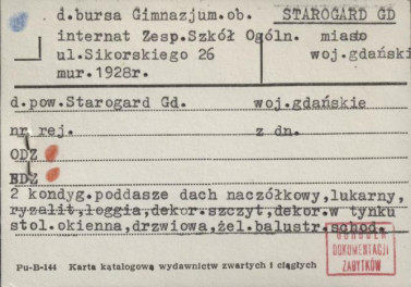 bursa gimnazjum ob. internat zesp. szkół. ogóln., skan 1
