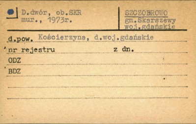 dwór, ob. SKR, skan 1