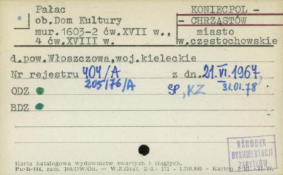 pałac, ob. dom kultury, skan 1