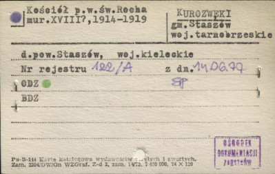 kościół p. w. św. Rocha, skan 1