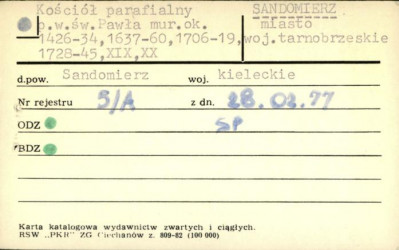 kościół parafialny p.w. św. Pawła, skan 1