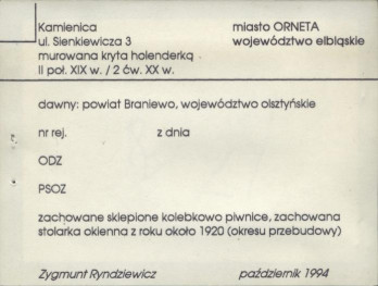 kamienica mieszczańska, skan 4
