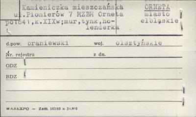 kamienica, skan 1