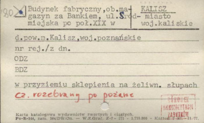 budynek fabryczny, ob. magazyn za bankiem, skan 1