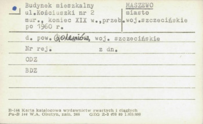budynek mieszkalny, skan 1