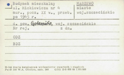 budynek mieszkalny, skan 1