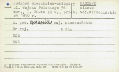 budynek mieszkalno-usługowy, skan 1