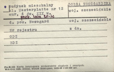 budynek mieszkalny, skan 1