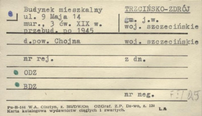 budynek mieszkalny, skan 1