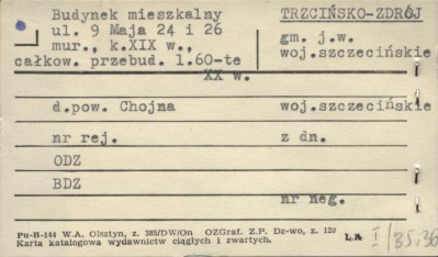 budynek mieszkalny, skan 1