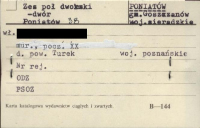 zespół dworski - dwór, skan 1