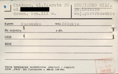 chałupa, skan 1