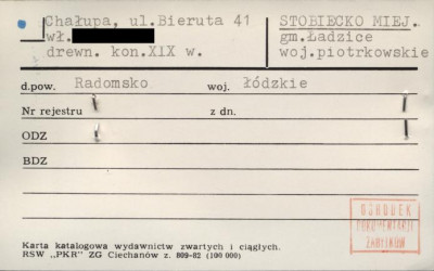 chałupa, skan 1