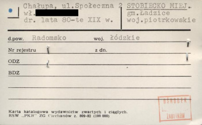 chałupa, skan 1