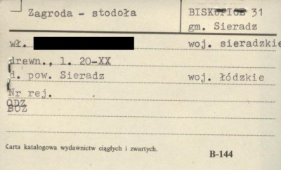 zagroda - stodoła, skan 1