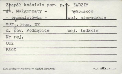 zespół kościoła par. pw. św. Małgorzaty - organistówka, skan 1