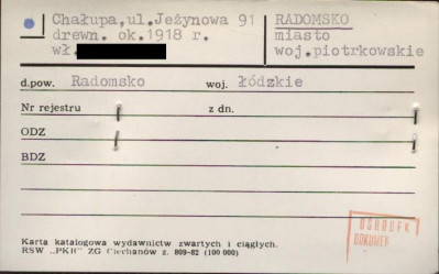 chałupa, skan 1