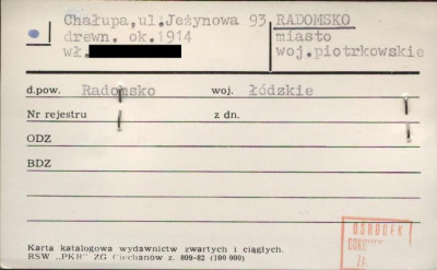 chałupa, skan 1