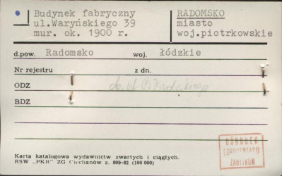 budynek fabryczny, skan 1
