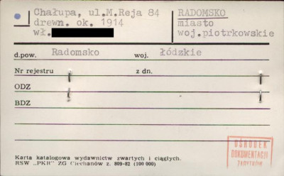 chałupa, skan 1