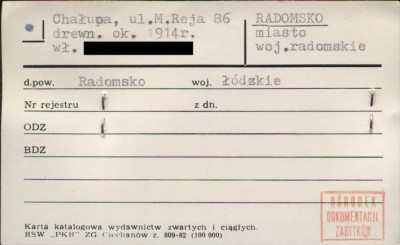 chałupa, skan 1