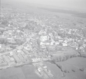 układ przestrzenny. Widok ogólny od strony południowej, skan 1