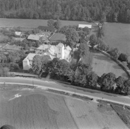 zespół klasztorny Bernardynów  XV wieku Widok ogólny zespołu od strony zachodniej, skan 1