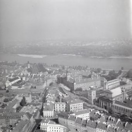 Stare Miasto. Zabudowa między pl. Teatralnym a Wisłą od strony południowej - zachodniej, skan 1