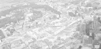 układ urbanistyczny. Fragment układu centrum miasta od strony południowej - zachodniej, skan 1