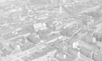 układ urbanistyczny  Starego Miasta. Widok ogólny   układu Starego Miasta od strony zachodniej, skan 1