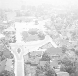 rynek. Zabudowa rynku od strony północnej, skan 1