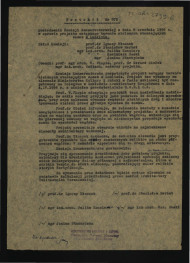 protokół posiedzenia komisji konserwatorskiej z 8 września 1956 r. w sprawie projektu wstępnego terenów zielonych otaczających zamek , skan 1