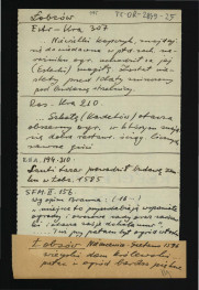 wypis z  Estreicher K., Kraków: przewodnik dla zwiedzających miasto i jego okolice, Kraków, 1931, s. 307 dotyczący zniszczonej „mogiły” ogrodowej; Ros. Kra, 210 dotyczący obszernego ogrodu otaczającego miejscową szkołę kadetów ; wypis z Łoza S., Słownik architektów i budowniczych Polaków oraz cudzoziemców w Polsce pracujących, Warszawa 1931 wzmiankujący zarządcę budowy miejscowego zamku; SFM II 156 wg opisu Brauna; Niemcewicz J.U., Dyariusz legacji Kardynała Gaetano w roku 1595 o Ujazdowie i Warszawie w: Zbiór pamiętników o dawnej Polszcze, Lips: Breitkopf i Haertel 1839, s. 116-117 wzmiankujący miejscowy pałac królewski oraz ogród , skan 1